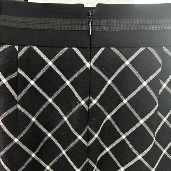 50s Style The Limited Pencil Skirt - Black/White Size 0 - Picture 4 of 8